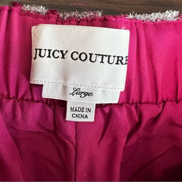 Juicy Couture Pull On Floral Jogger Pants NWT - Picture 7 of 10
